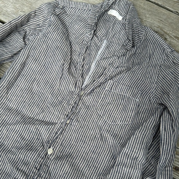 CP Shades linen button down dress XS - Picture 5 of 6